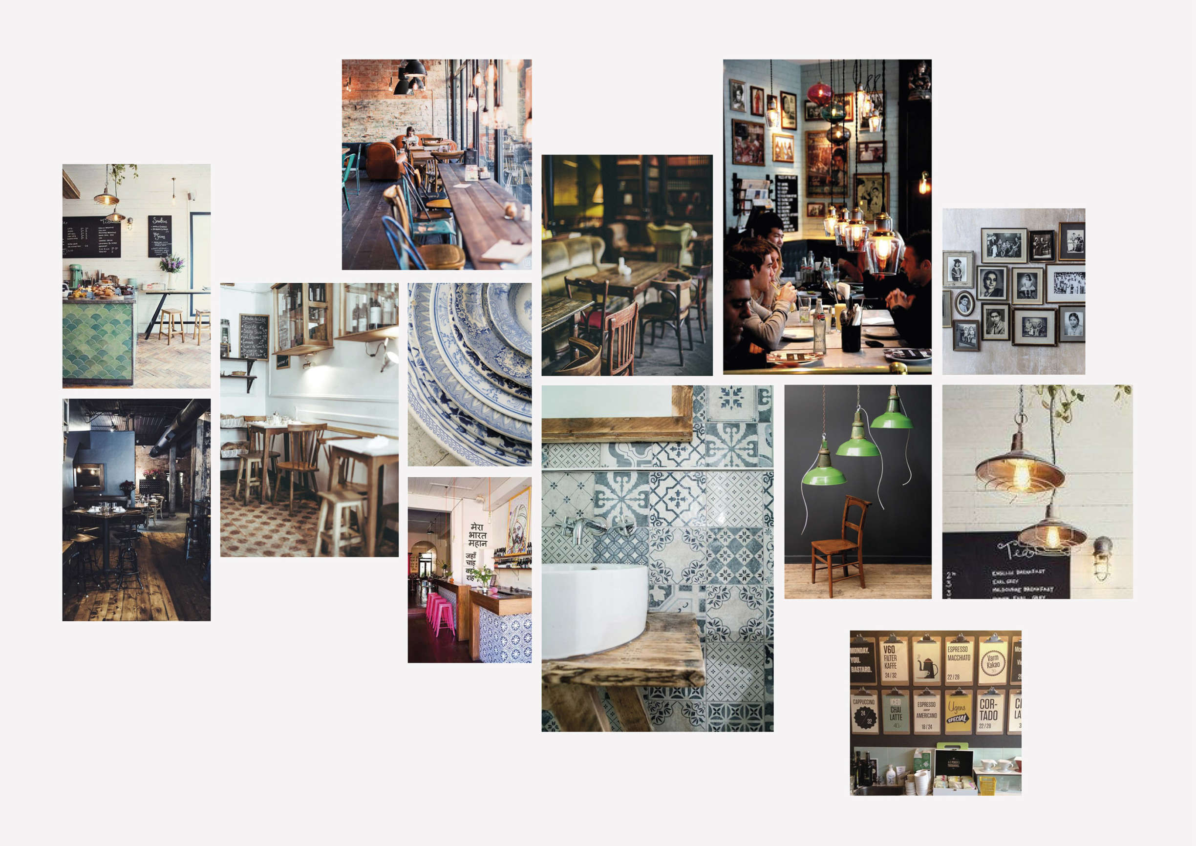 Curryosity Moodboards
