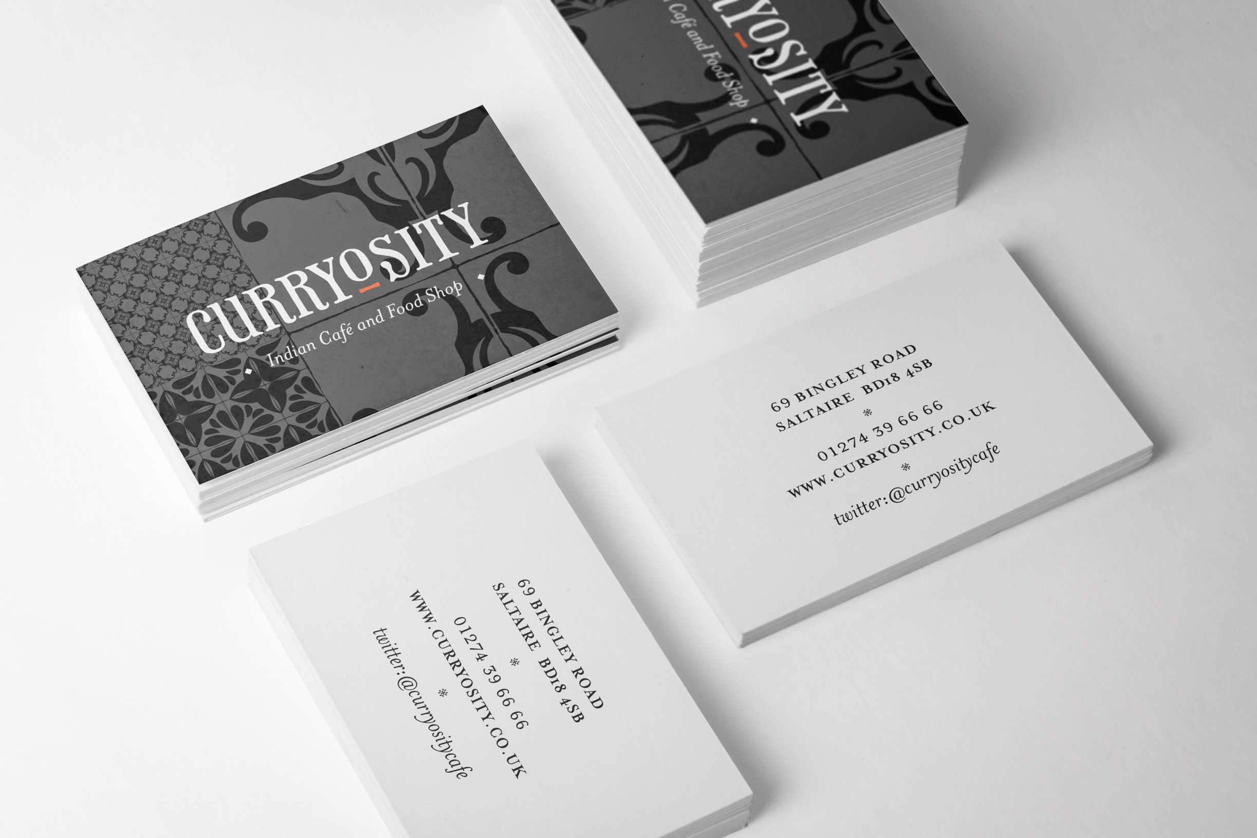 Curryosity Business Cards Plain